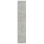 vidaXL Schuhschrank Betongrau 80x35,5x180 cm Holzwerkstoff vidaXL Schuhschrank Betongrau 80x35,5x180 cm Holzwerkstoff