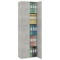 vidaXL Büroschrank Betongrau 60x32x190 cm Holzwerkstoff vidaXL Büroschrank Betongrau 60x32x190 cm Holzwerkstoff