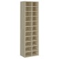 vidaXL Schuhschrank Sonoma-Eiche 54x34x183 cm Holzwerkstoff vidaXL Schuhschrank Sonoma-Eiche 54x34x183 cm Holzwerkstoff