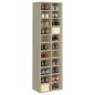 vidaXL Schuhschrank Sonoma-Eiche 54x34x183 cm Holzwerkstoff vidaXL Schuhschrank Sonoma-Eiche 54x34x183 cm Holzwerkstoff