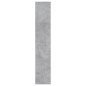 vidaXL Schuhschrank Betongrau 54x34x183 cm Holzwerkstoff vidaXL Schuhschrank Betongrau 54x34x183 cm Holzwerkstoff