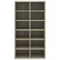 vidaXL Schuhregal Sonoma-Eiche 54x34x100,5 cm Holzwerkstoff vidaXL Schuhregal Sonoma-Eiche 54x34x100,5 cm Holzwerkstoff