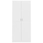 vidaXL Kleiderschrank Weiß 90x52x200 cm Holzwerkstoff vidaXL Kleiderschrank Weiß 90x52x200 cm Holzwerkstoff