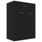 vidaXL Schuhschrank Schwarz 60x35x84 cm Holzwerkstoff vidaXL Schuhschrank Schwarz 60x35x84 cm Holzwerkstoff