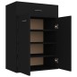 vidaXL Schuhschrank Schwarz 60x35x84 cm Holzwerkstoff vidaXL Schuhschrank Schwarz 60x35x84 cm Holzwerkstoff