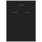 vidaXL Schuhschrank Schwarz 60x35x84 cm Holzwerkstoff vidaXL Schuhschrank Schwarz 60x35x84 cm Holzwerkstoff