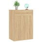vidaXL Schuhschrank Sonoma-Eiche 60x35x84 cm Holzwerkstoff vidaXL Schuhschrank Sonoma-Eiche 60x35x84 cm Holzwerkstoff