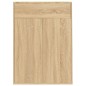 vidaXL Schuhschrank Sonoma-Eiche 60x35x84 cm Holzwerkstoff vidaXL Schuhschrank Sonoma-Eiche 60x35x84 cm Holzwerkstoff