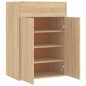 vidaXL Schuhschrank Sonoma-Eiche 60x35x84 cm Holzwerkstoff vidaXL Schuhschrank Sonoma-Eiche 60x35x84 cm Holzwerkstoff