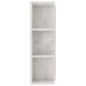 vidaXL Bad-Spiegelschrank Betongrau 80x20,5x64 cm Holzwerkstoff vidaXL Bad-Spiegelschrank Betongrau 80x20,5x64 cm Holzwerkstoff