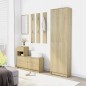vidaXL Garderobenschrank Sonoma-Eiche 55x25x189 cm Holzwerkstoff vidaXL Garderobenschrank Sonoma-Eiche 55x25x189 cm Holzwerkstoff