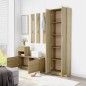 vidaXL Garderobenschrank Sonoma-Eiche 55x25x189 cm Holzwerkstoff vidaXL Garderobenschrank Sonoma-Eiche 55x25x189 cm Holzwerkstoff