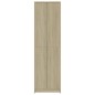 vidaXL Garderobenschrank Sonoma-Eiche 55x25x189 cm Holzwerkstoff vidaXL Garderobenschrank Sonoma-Eiche 55x25x189 cm Holzwerkstoff