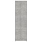 vidaXL Garderobenschrank Betongrau 55x25x189 cm Holzwerkstoff vidaXL Garderobenschrank Betongrau 55x25x189 cm Holzwerkstoff