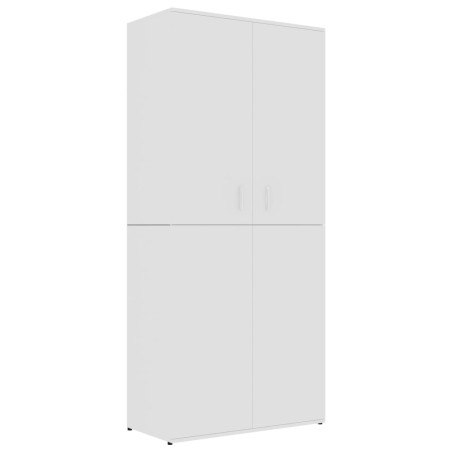 vidaXL Schuhschrank Weiß 80×39×178 cm Holzwerkstoff