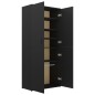 vidaXL Schuhschrank Schwarz 80×39×178 cm Holzwerkstoff vidaXL Schuhschrank Schwarz 80×39×178 cm Holzwerkstoff
