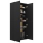 vidaXL Schuhschrank Schwarz 80×39×178 cm Holzwerkstoff vidaXL Schuhschrank Schwarz 80×39×178 cm Holzwerkstoff