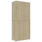 vidaXL Schuhschrank Sonoma-Eiche 80x39x178 cm Holzwerkstoff vidaXL Schuhschrank Sonoma-Eiche 80x39x178 cm Holzwerkstoff
