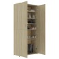 vidaXL Schuhschrank Sonoma-Eiche 80x39x178 cm Holzwerkstoff vidaXL Schuhschrank Sonoma-Eiche 80x39x178 cm Holzwerkstoff