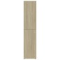 vidaXL Schuhschrank Sonoma-Eiche 80x39x178 cm Holzwerkstoff vidaXL Schuhschrank Sonoma-Eiche 80x39x178 cm Holzwerkstoff
