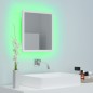vidaXL LED-Badspiegel Weiß 40x8,5x37 cm Acryl vidaXL LED-Badspiegel Weiß 40x8,5x37 cm Acryl