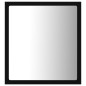 vidaXL LED-Badspiegel Schwarz 40x8,5x37 cm Acryl vidaXL LED-Badspiegel Schwarz 40x8,5x37 cm Acryl
