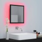 vidaXL LED-Badspiegel Schwarz 40x8,5x37 cm Acryl vidaXL LED-Badspiegel Schwarz 40x8,5x37 cm Acryl