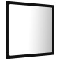 vidaXL LED-Badspiegel Schwarz 40x8,5x37 cm Acryl vidaXL LED-Badspiegel Schwarz 40x8,5x37 cm Acryl