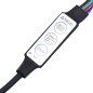 vidaXL LED-Badspiegel Schwarz 40x8,5x37 cm Acryl vidaXL LED-Badspiegel Schwarz 40x8,5x37 cm Acryl