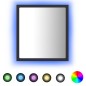 vidaXL LED-Badspiegel Grau 40x8,5x37 cm Acryl vidaXL LED-Badspiegel Grau 40x8,5x37 cm Acryl