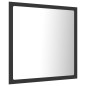 vidaXL LED-Badspiegel Grau 40x8,5x37 cm Acryl vidaXL LED-Badspiegel Grau 40x8,5x37 cm Acryl