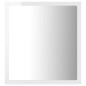 vidaXL LED-Badspiegel Hochglanz-Weiß 40x8,5x37 cm Acryl vidaXL LED-Badspiegel Hochglanz-Weiß 40x8,5x37 cm Acryl