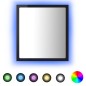 vidaXL LED-Badspiegel Hochglanz-Schwarz 40x8,5x37 cm Acryl vidaXL LED-Badspiegel Hochglanz-Schwarz 40x8,5x37 cm Acryl