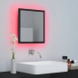 vidaXL LED-Badspiegel Hochglanz-Schwarz 40x8,5x37 cm Acryl vidaXL LED-Badspiegel Hochglanz-Schwarz 40x8,5x37 cm Acryl