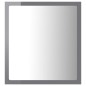 vidaXL LED-Badspiegel Hochglanz-Grau 40x8,5x37 cm Acryl vidaXL LED-Badspiegel Hochglanz-Grau 40x8,5x37 cm Acryl