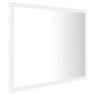 vidaXL LED-Badspiegel Weiß 60x8,5x37 cm Acryl vidaXL LED-Badspiegel Weiß 60x8,5x37 cm Acryl