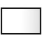 vidaXL LED-Badspiegel Schwarz 60x8,5x37 cm Acryl vidaXL LED-Badspiegel Schwarz 60x8,5x37 cm Acryl