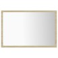 vidaXL LED-Badspiegel Sonoma-Eiche 60x8,5x37 cm Acryl vidaXL LED-Badspiegel Sonoma-Eiche 60x8,5x37 cm Acryl