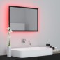 vidaXL LED-Badspiegel Hochglanz-Schwarz 60x8,5x37 cm Acryl vidaXL LED-Badspiegel Hochglanz-Schwarz 60x8,5x37 cm Acryl
