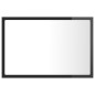 vidaXL LED-Badspiegel Hochglanz-Grau 60x8,5x37 cm Acryl vidaXL LED-Badspiegel Hochglanz-Grau 60x8,5x37 cm Acryl