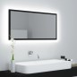 vidaXL LED-Badspiegel Schwarz 90x8,5x37 cm Acryl vidaXL LED-Badspiegel Schwarz 90x8,5x37 cm Acryl