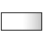 vidaXL LED-Badspiegel Schwarz 90x8,5x37 cm Acryl vidaXL LED-Badspiegel Schwarz 90x8,5x37 cm Acryl