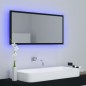 vidaXL LED-Badspiegel Schwarz 90x8,5x37 cm Acryl vidaXL LED-Badspiegel Schwarz 90x8,5x37 cm Acryl