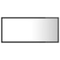 vidaXL LED-Badspiegel Hochglanz-Grau 90x8,5x37 cm Acryl vidaXL LED-Badspiegel Hochglanz-Grau 90x8,5x37 cm Acryl