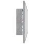 vidaXL LED-Badspiegel Betongrau 100x8,5x37 cm Acryl vidaXL LED-Badspiegel Betongrau 100x8,5x37 cm Acryl