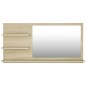 vidaXL Badspiegel Sonoma-Eiche 90x10,5x45 cm Holzwerkstoff vidaXL Badspiegel Sonoma-Eiche 90x10,5x45 cm Holzwerkstoff