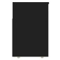 vidaXL Schuhbank Schwarz 105x30x45 cm Holzwerkstoff vidaXL Schuhbank Schwarz 105x30x45 cm Holzwerkstoff