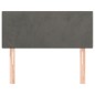 vidaXL Kopfteil Dunkelgrau 80x5x78/88 cm Samt vidaXL Kopfteil Dunkelgrau 80x5x78/88 cm Samt