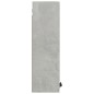 vidaXL Bad-Spiegelschrank Betongrau 64x20x67 cm vidaXL Bad-Spiegelschrank Betongrau 64x20x67 cm