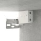 vidaXL Bad-Spiegelschrank Betongrau 64x20x67 cm vidaXL Bad-Spiegelschrank Betongrau 64x20x67 cm